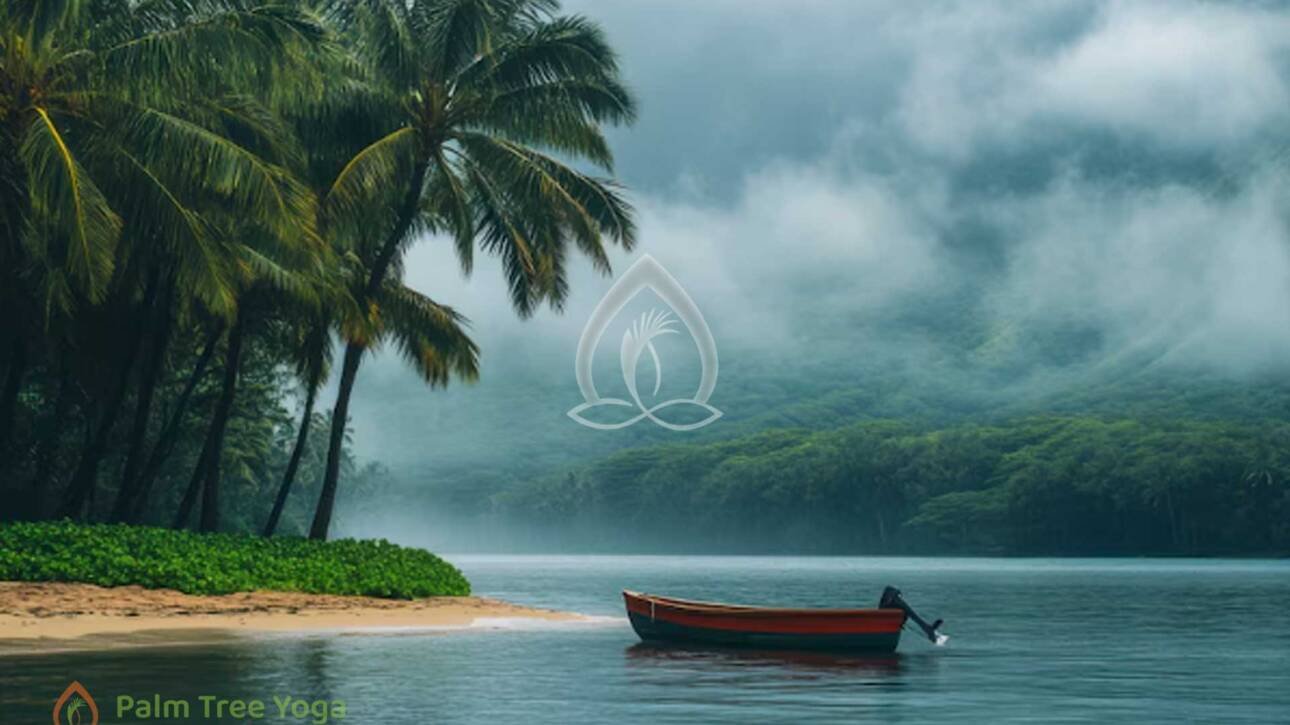 Exotic vibes of monsoon season we offer travel to Kerala palm tree beach side Resort